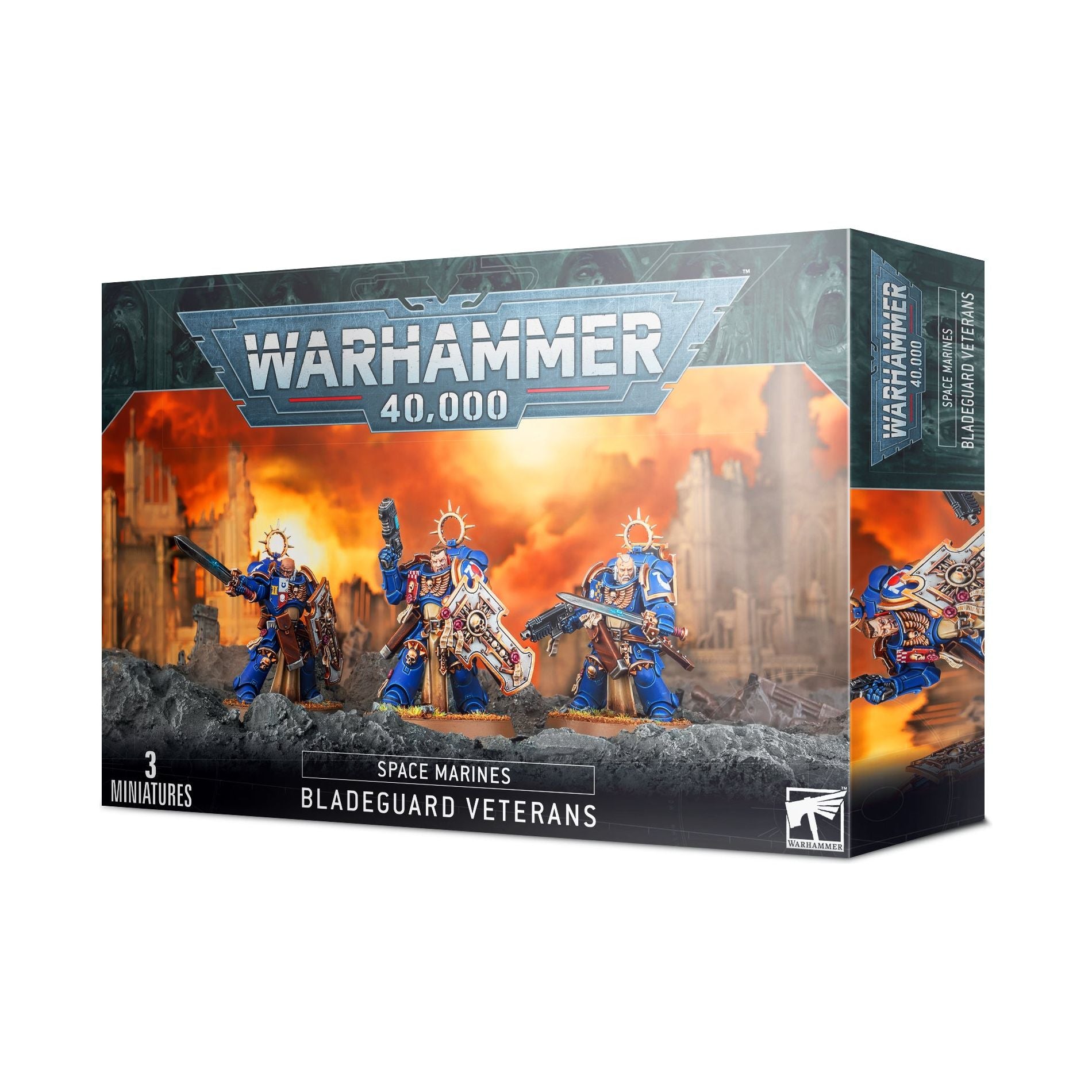 GAMES WORKSHOP 48-44 Space Marines Bladeguard Veterans