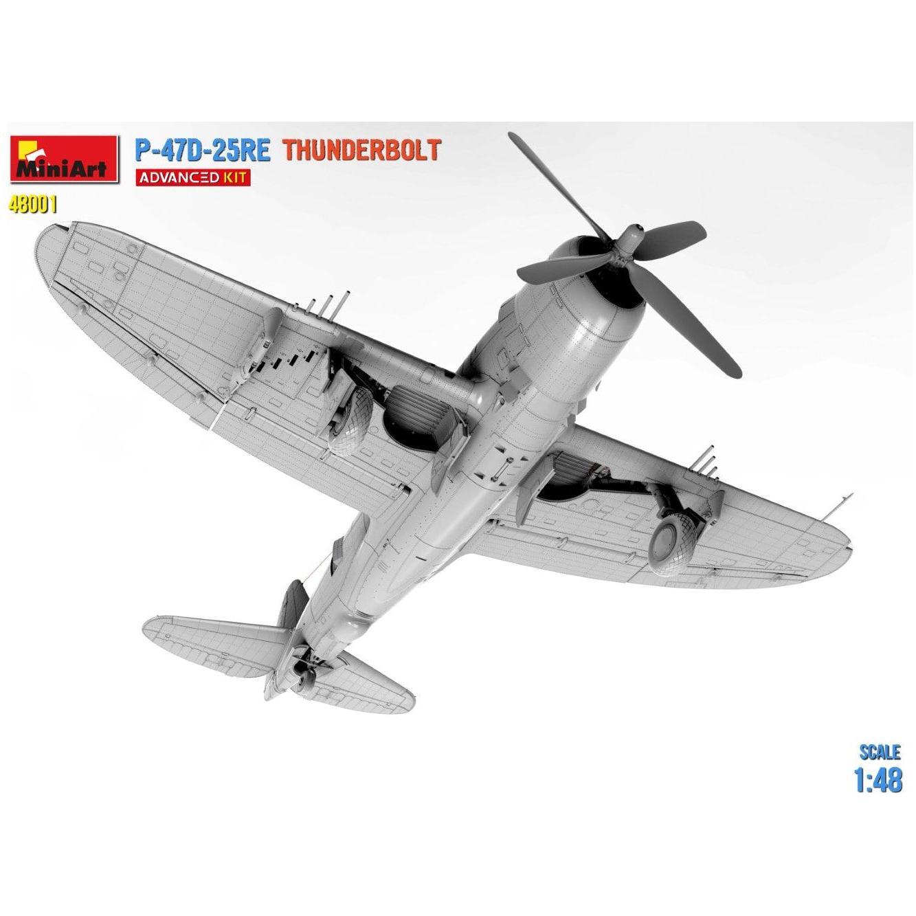 MINIART 1/48 P-47D-25RE Thunderbolt Advanced Kit