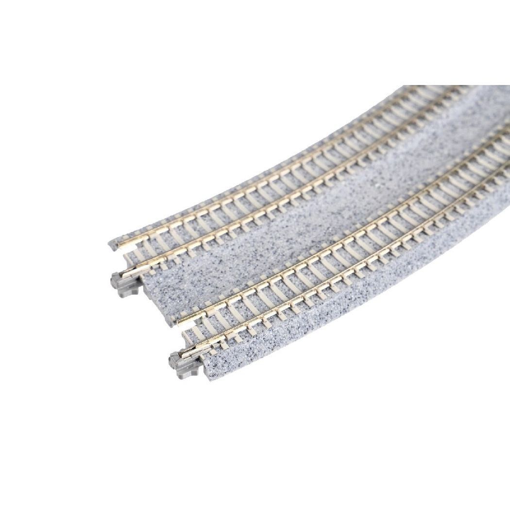 KATO N Concrete Tie Double Track Superelevated Curve 414/318mm 22.5 Degree