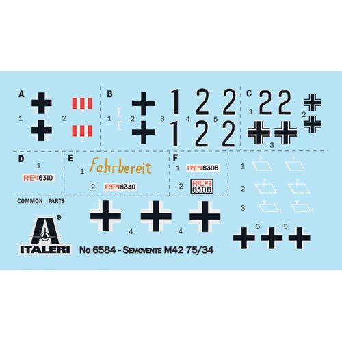 ITALERI 1/35 Semovente M42 da 75/34