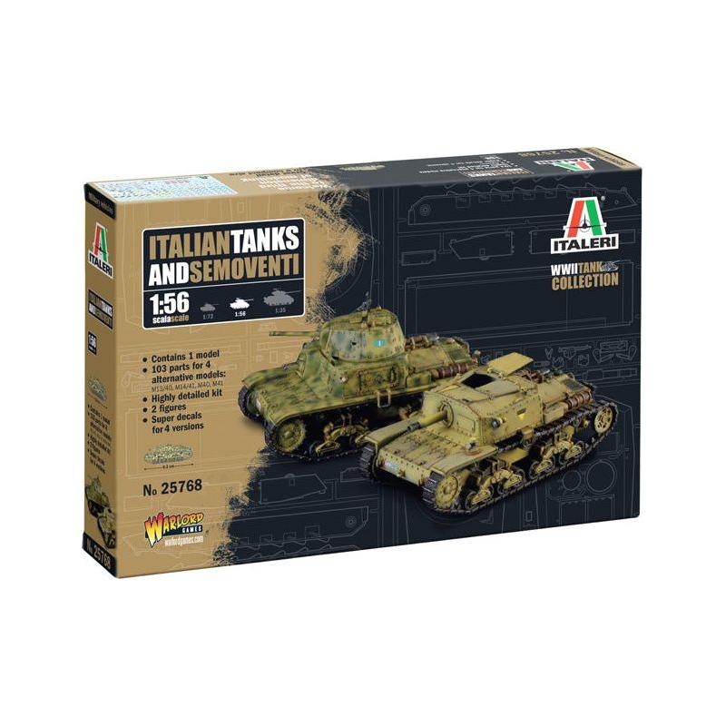 ITALERI 1/56 Italians Tanks & Semoventi