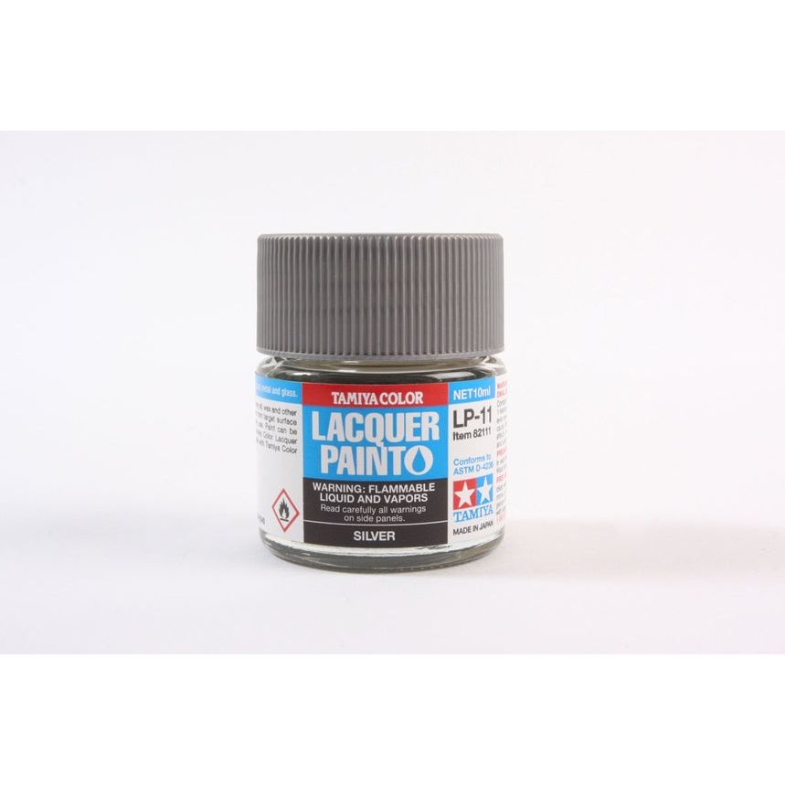 TAMIYA LP-11 Silver Lacquer Paint 10ml
