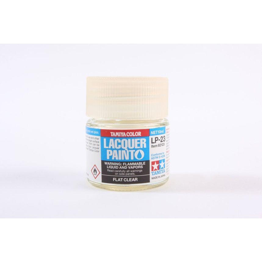 TAMIYA LP-23 Flat Clear Lacquer Paint 10ml
