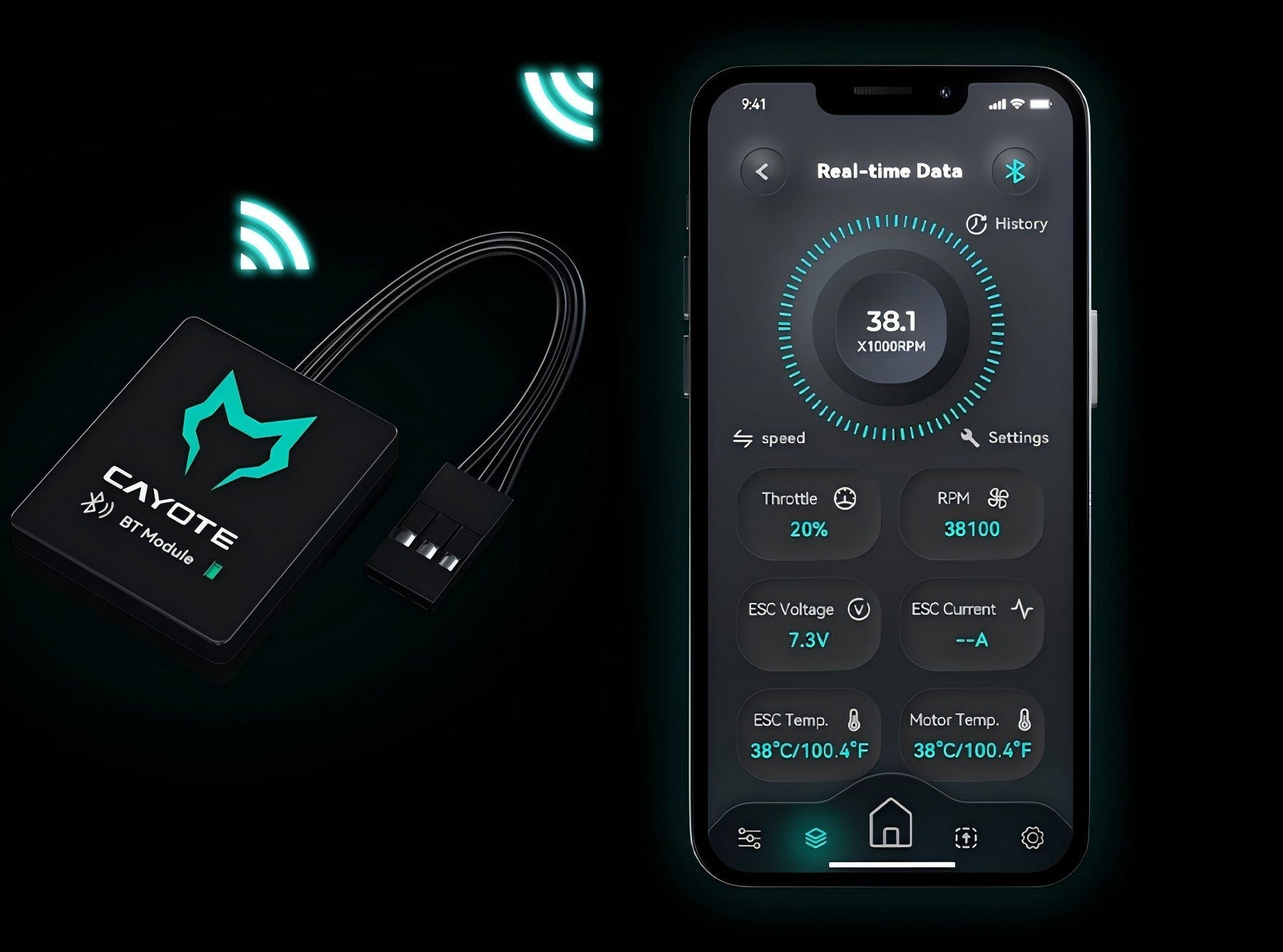 CAYOTE B-Tune Bluetooth Module