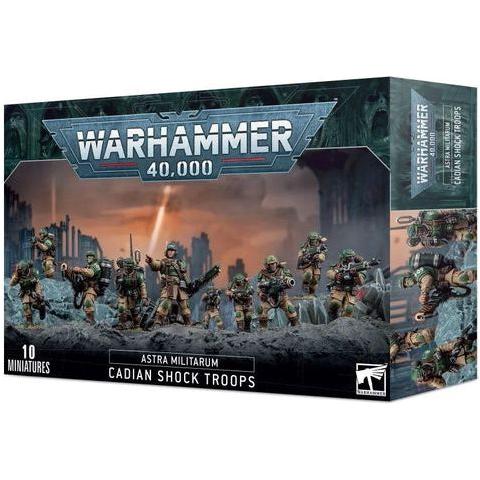 GAMES WORKSHOP Astra Militarum: Cadian Shock Troops