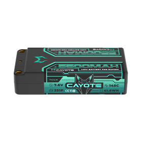 CAYOTE Racing Lipo Battery, 145C, 5500mAh, 7.6V, 41.8Wh