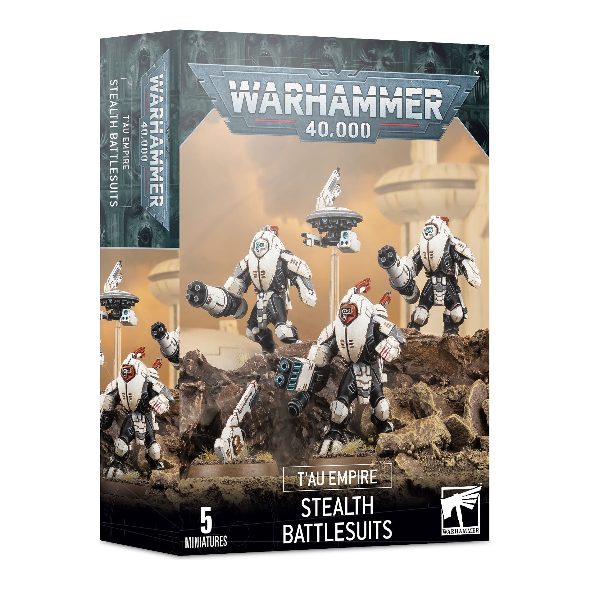 GAMES WORKSHOP 56-14 Tau Empire: Stealth Battlesuits