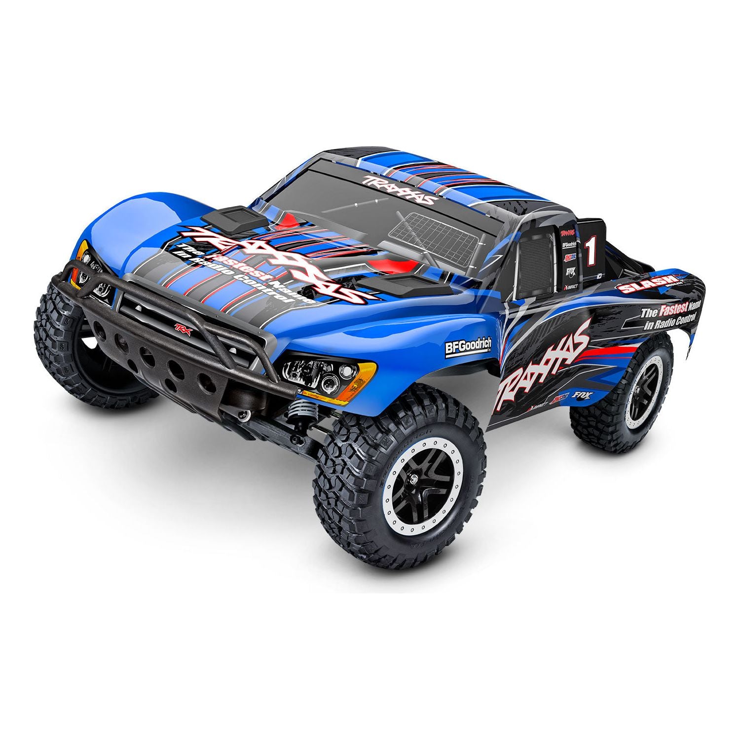 TRAXXAS 1/10 Slash 2WD BL-2S Brushless Short Course Truck Blue
