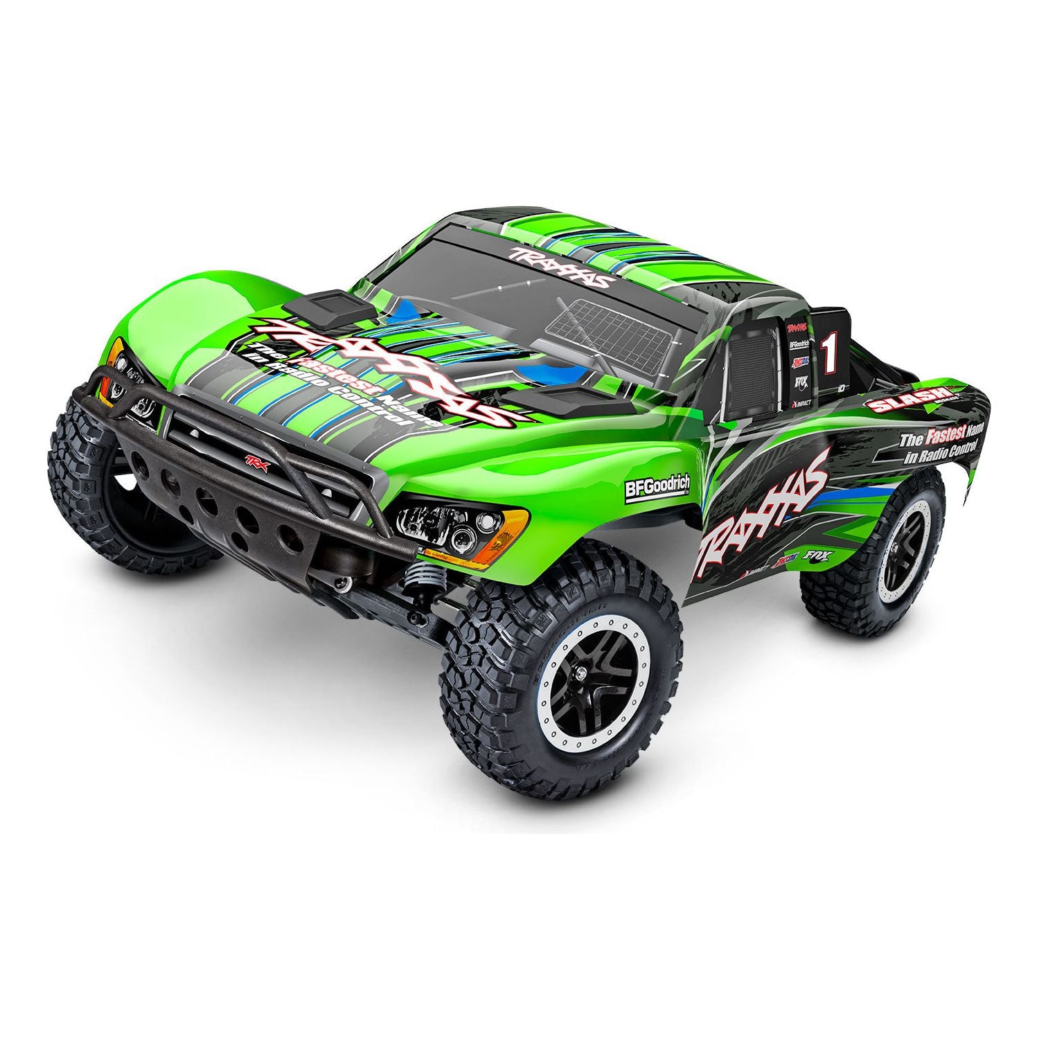 TRAXXAS 1/10 Slash 2WD BL-2S Brushless Short Course Truck Green