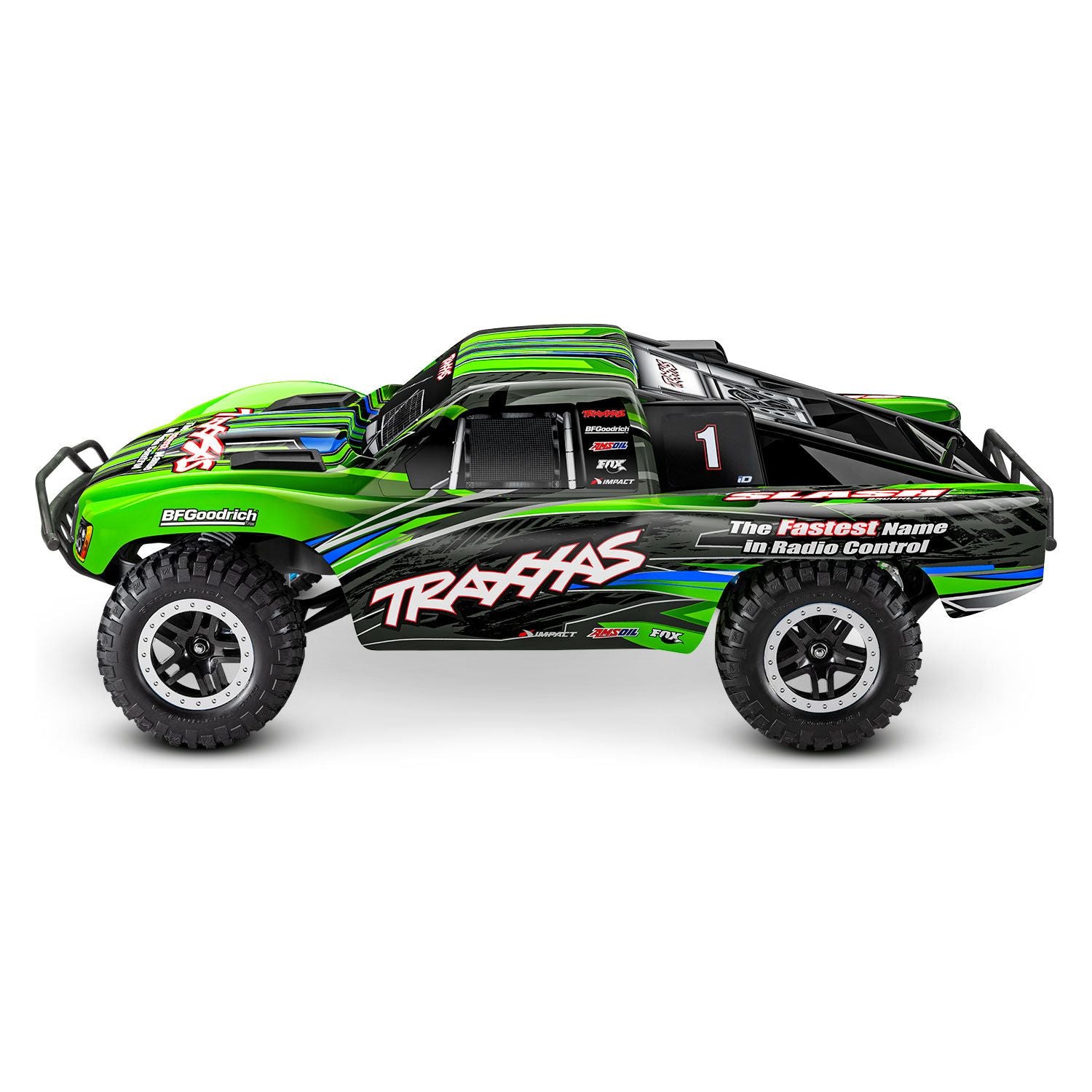 TRAXXAS 1/10 Slash 2WD BL-2S Brushless Short Course Truck Green