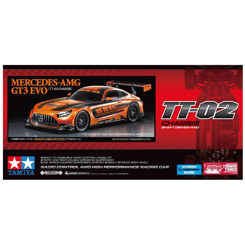 TAMIYA 1/10 RC Mercedes-AMG GT3 EVO