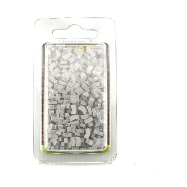 GREEN STUFF WORLD Miniature Bricks - Grey x 500 1/35