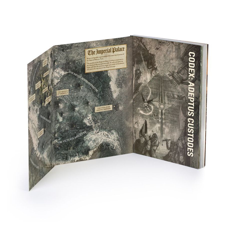 WARHAMMER 40K Codex: Adeptus Custodes (ENGLISH)