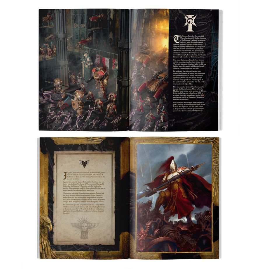 WARHAMMER 40K Codex: Adeptus Custodes (ENGLISH)