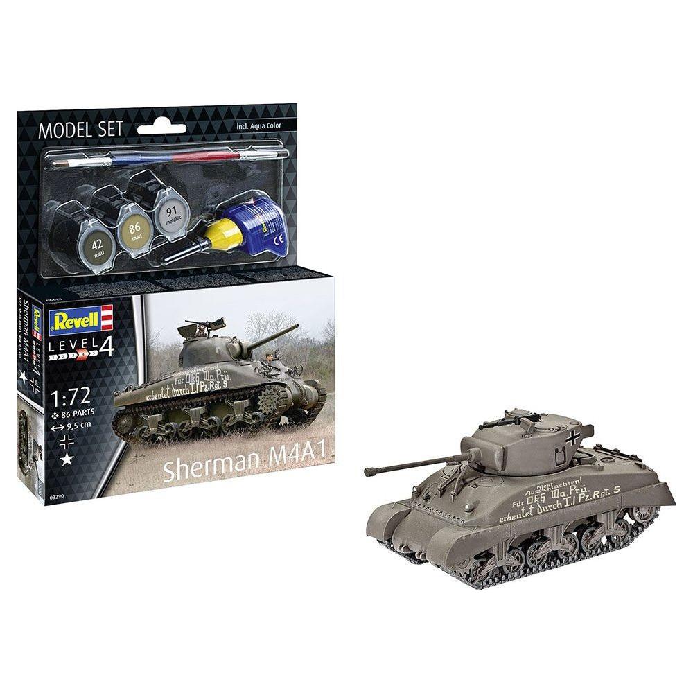 REVELL Model Set Sherman M4A1