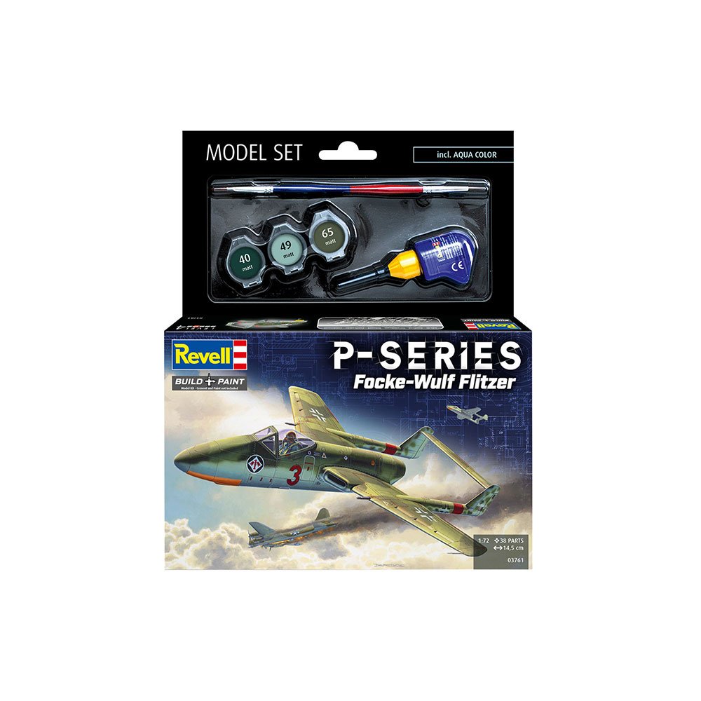 REVELL 1/72 MODEL SET FOCKE-WULF TL JAGER 'FLITZER' - P-SERIES