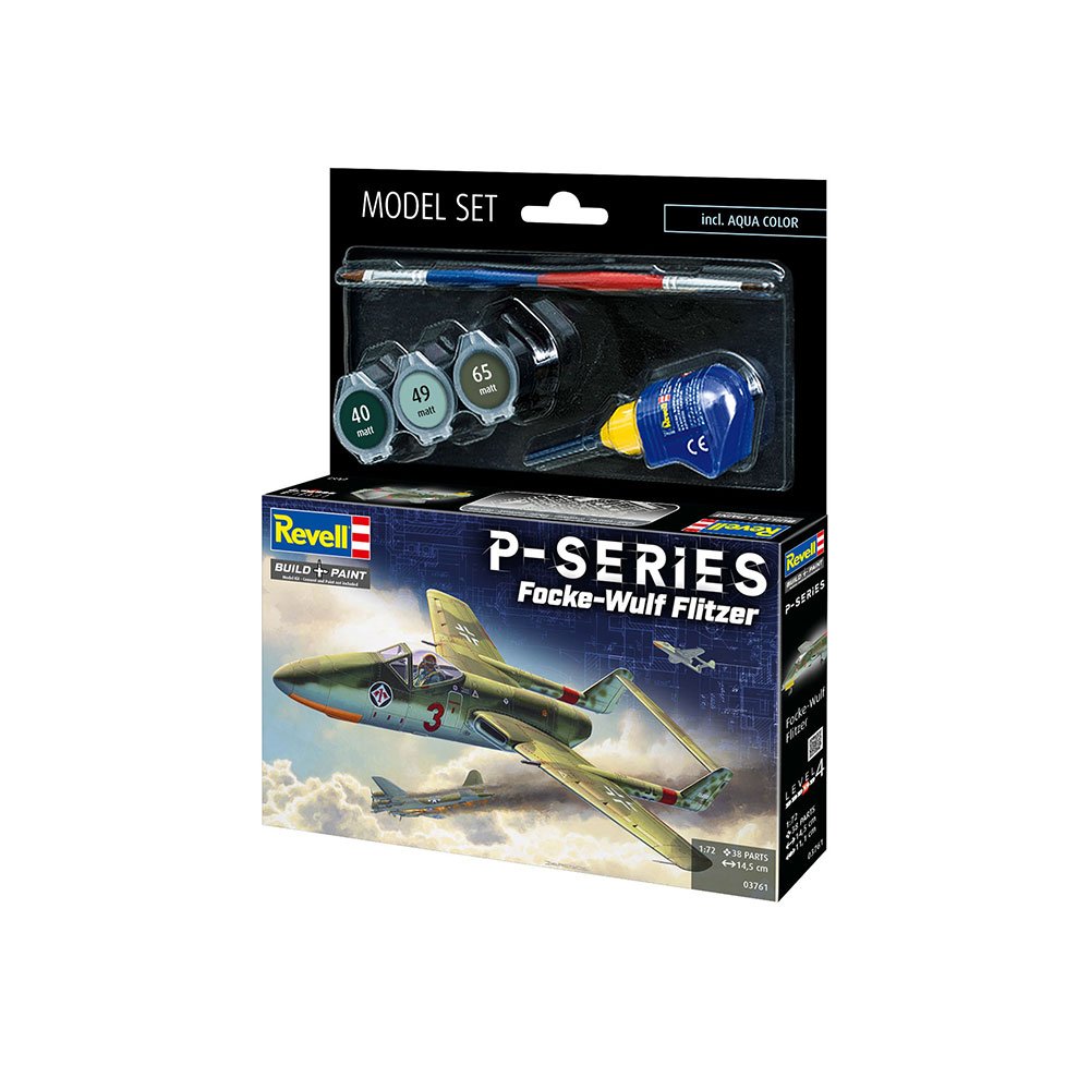REVELL 1/72 MODEL SET FOCKE-WULF TL JAGER 'FLITZER' - P-SERIES