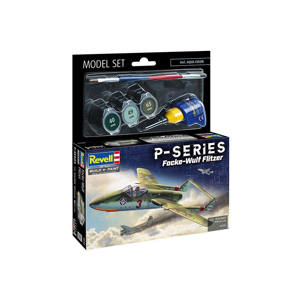 REVELL 1/72 MODEL SET FOCKE-WULF TL JAGER 'FLITZER' - P-SERIES