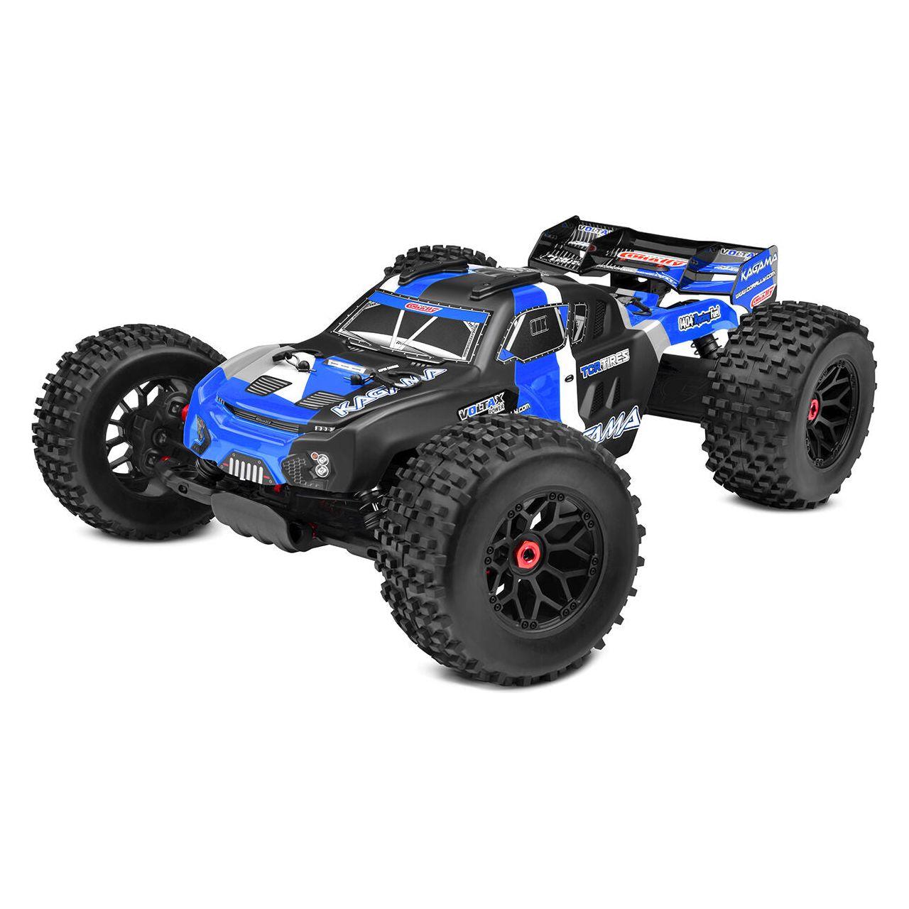 Team Corally Kagama 10 1/10 - XL4S Monster Truck - RTR - Blue 3-4S - Brushless - No Battery - No Charger