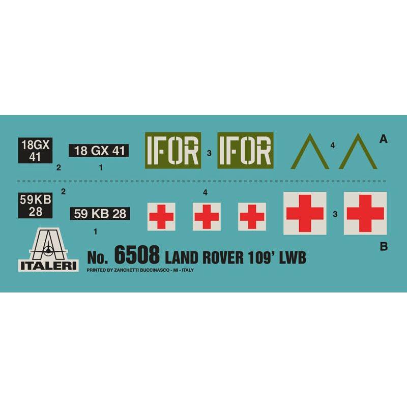 ITALERI 1/35 Land Rover 109' LWB