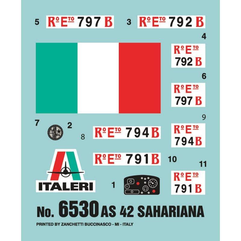 ITALERI 1/35 AS.42 Sahariana