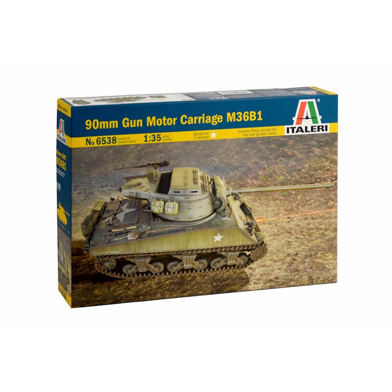 ITALERI 1/35 M36B1 90mm Gun Motor Carriage
