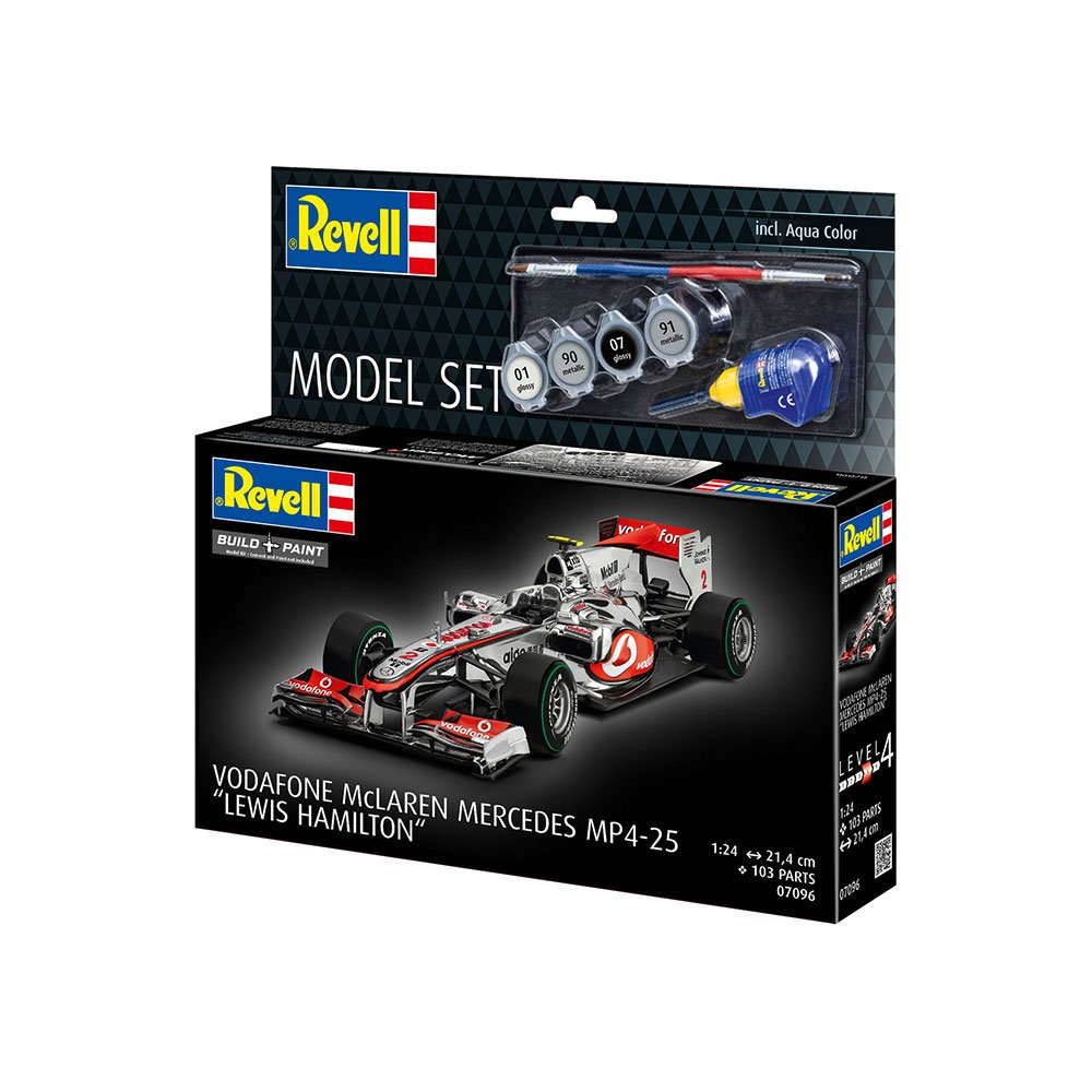 REVELL 1/24 MODEL SET MCLAREN MERCEDES MP4-25 - LEWIS HAMILTON
