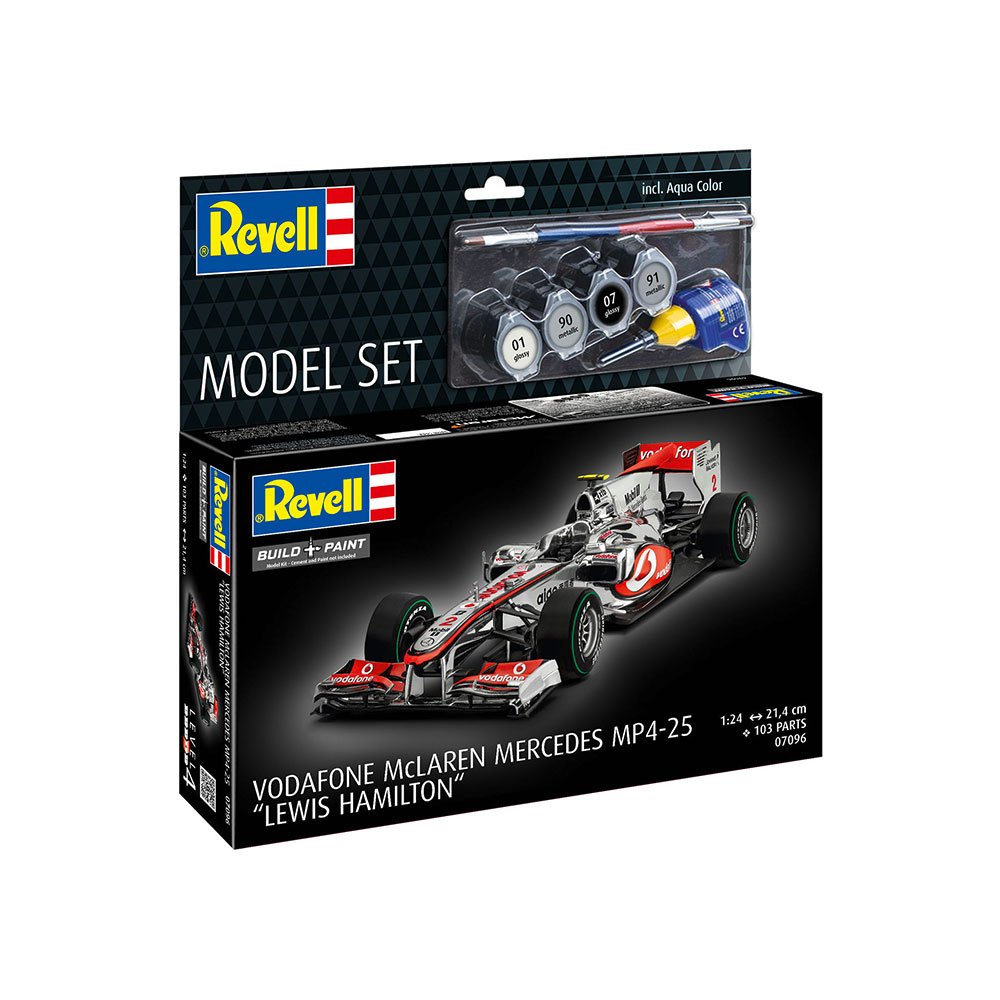 REVELL 1/24 MODEL SET MCLAREN MERCEDES MP4-25 - LEWIS HAMILTON