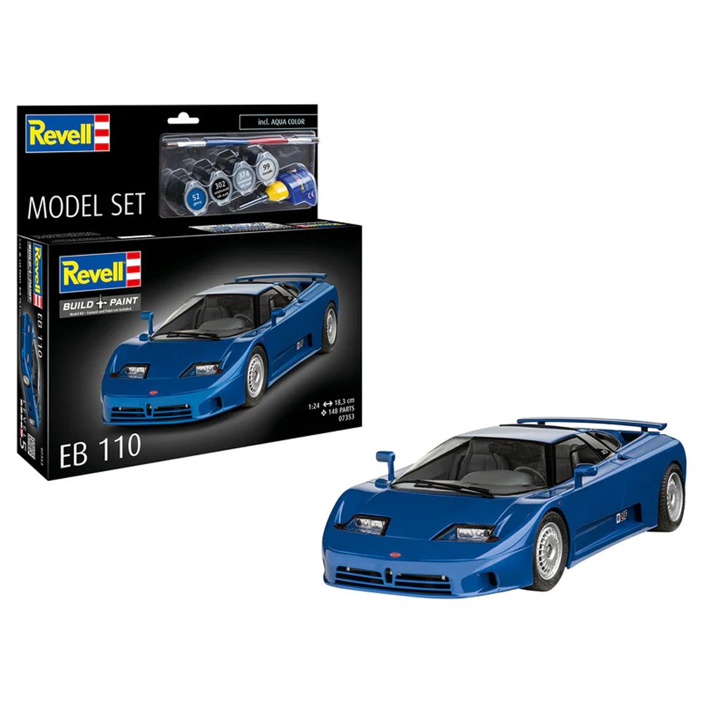 REVELL 1/24 Model Set Bugatti Eb110