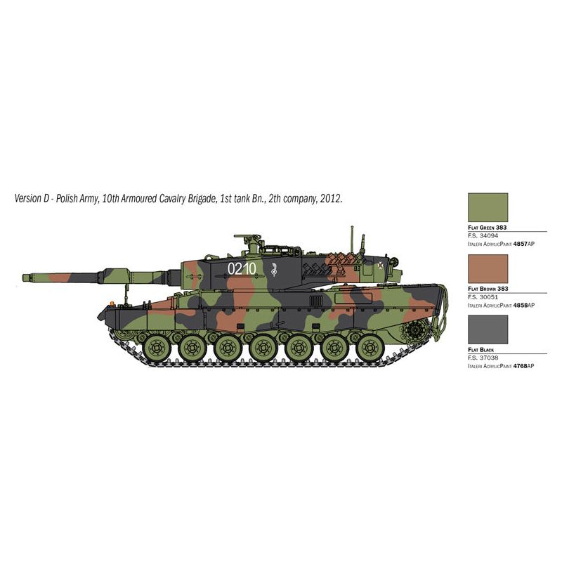 ITALERI Leopard 2A4 (War Thunder Series)