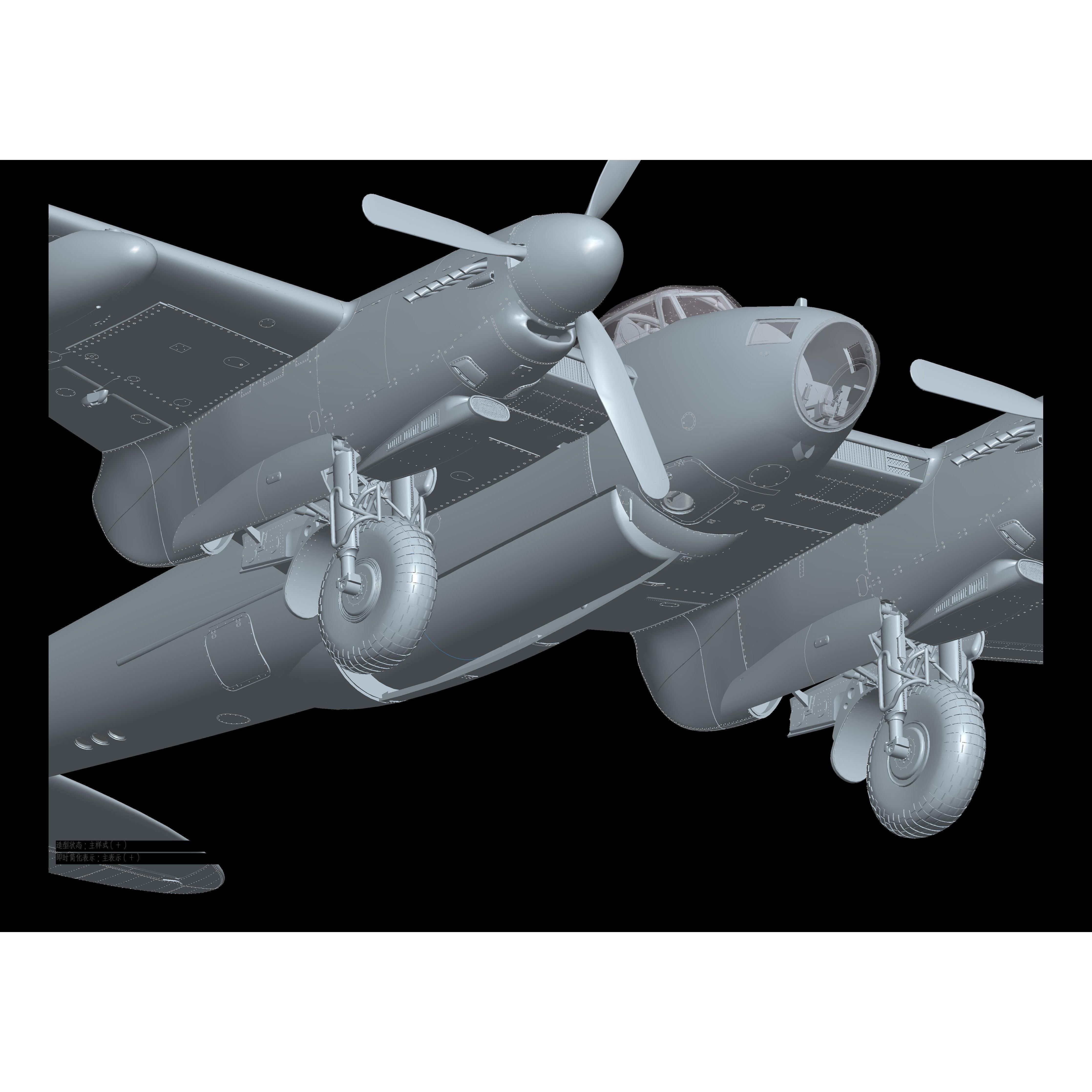 HONG KONG MODELS 1/32 de Havilland Mosquito B. Mk IX/Mk.XVI