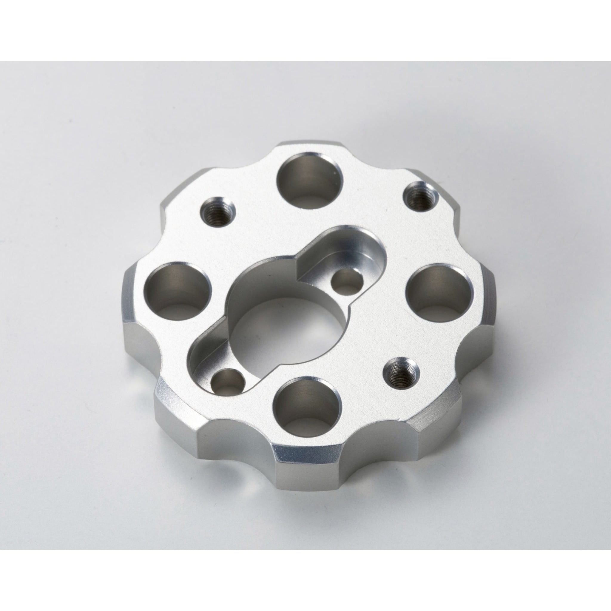 PINE BEACH 380 Motor Adapter for DT02/03/04 Hornet Evo RC10 Vintage Series (PBRW-002B) Silver