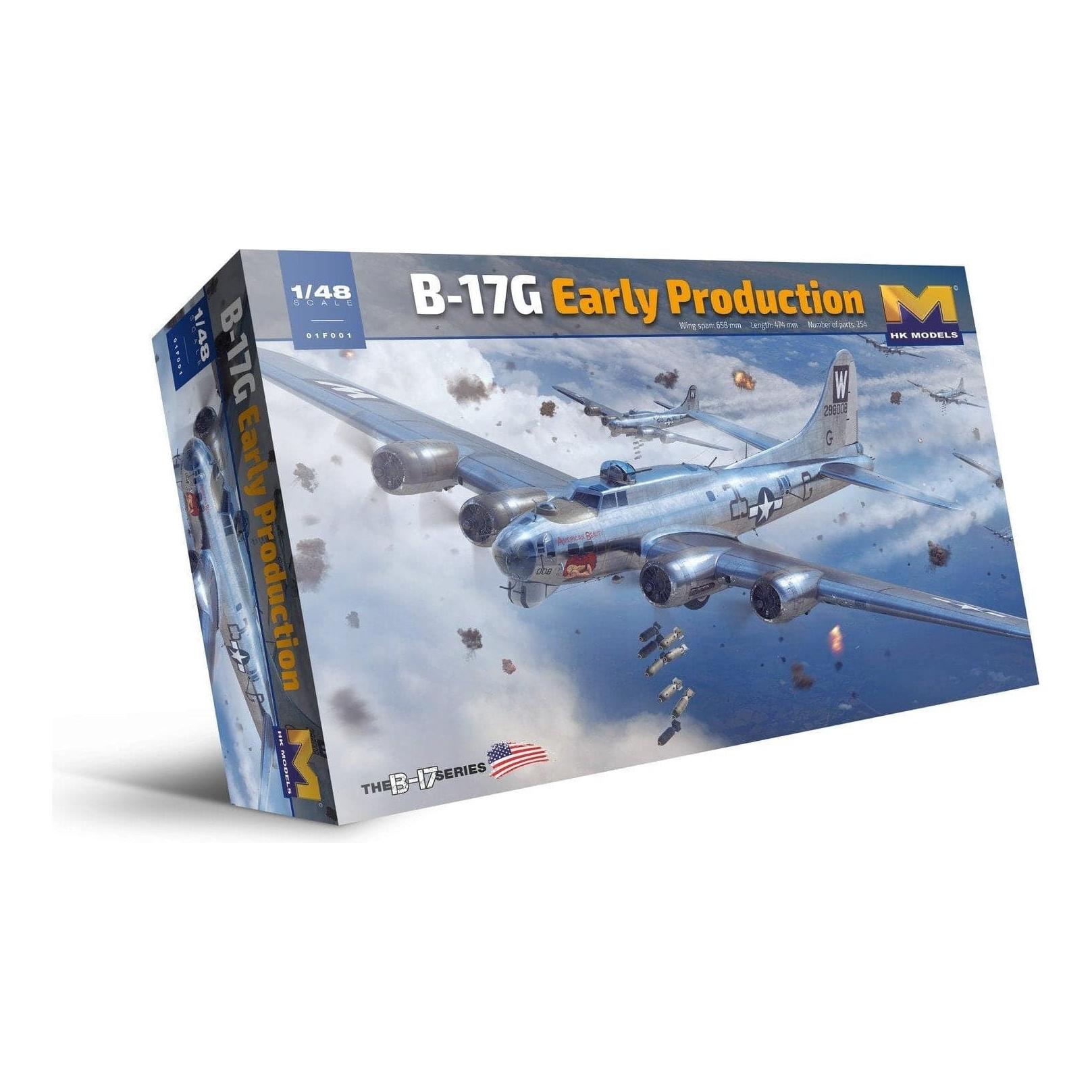 HONG KONG MODELS 1/48 B-17G Flying Fortress Early Production