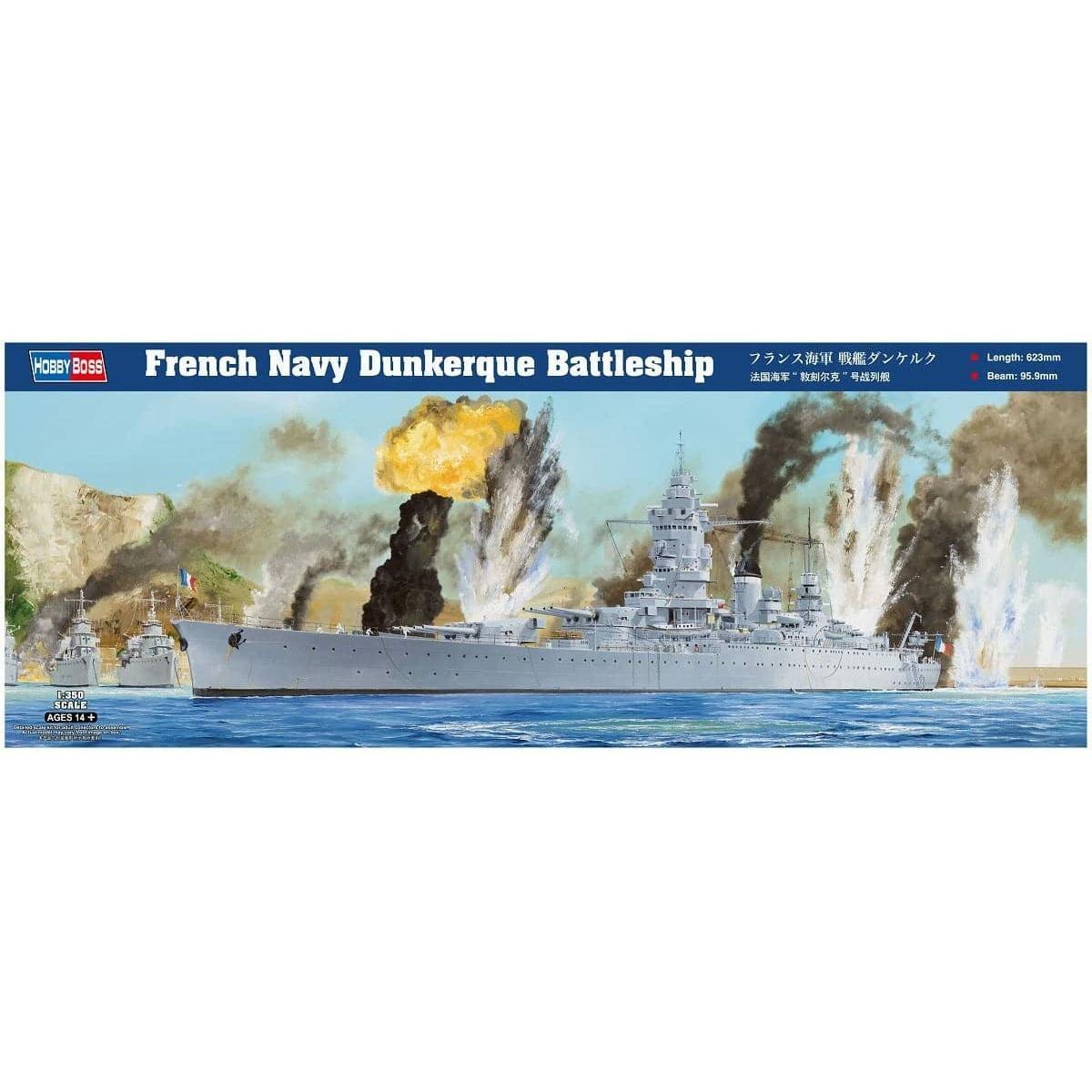HOBBY BOSS 1/350 French Navy Dunkerque Battleship