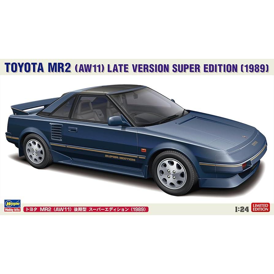 HASEGAWA 1/24 Toyota MR2 (AW11) Late Version Super Edition (1989)