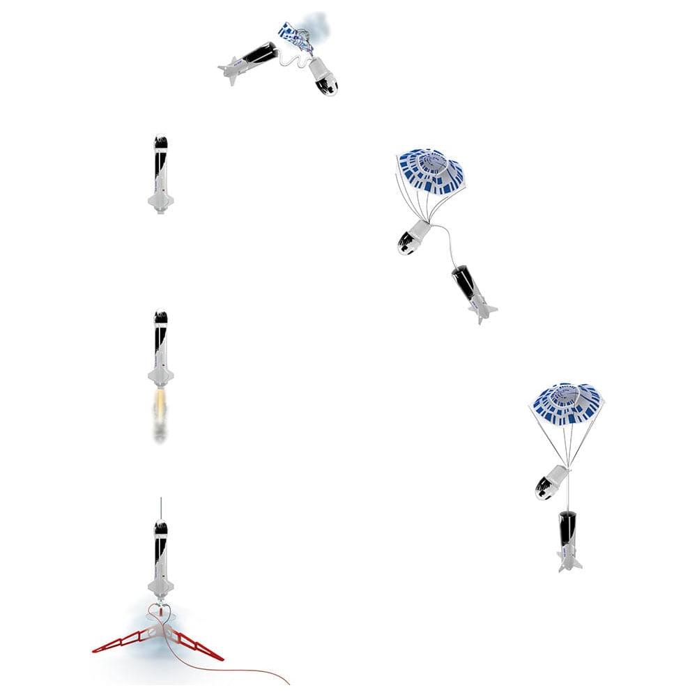 ESTES Blue Origin New Shepard Intermediate Rocket Kit (18mm Standard Engine)