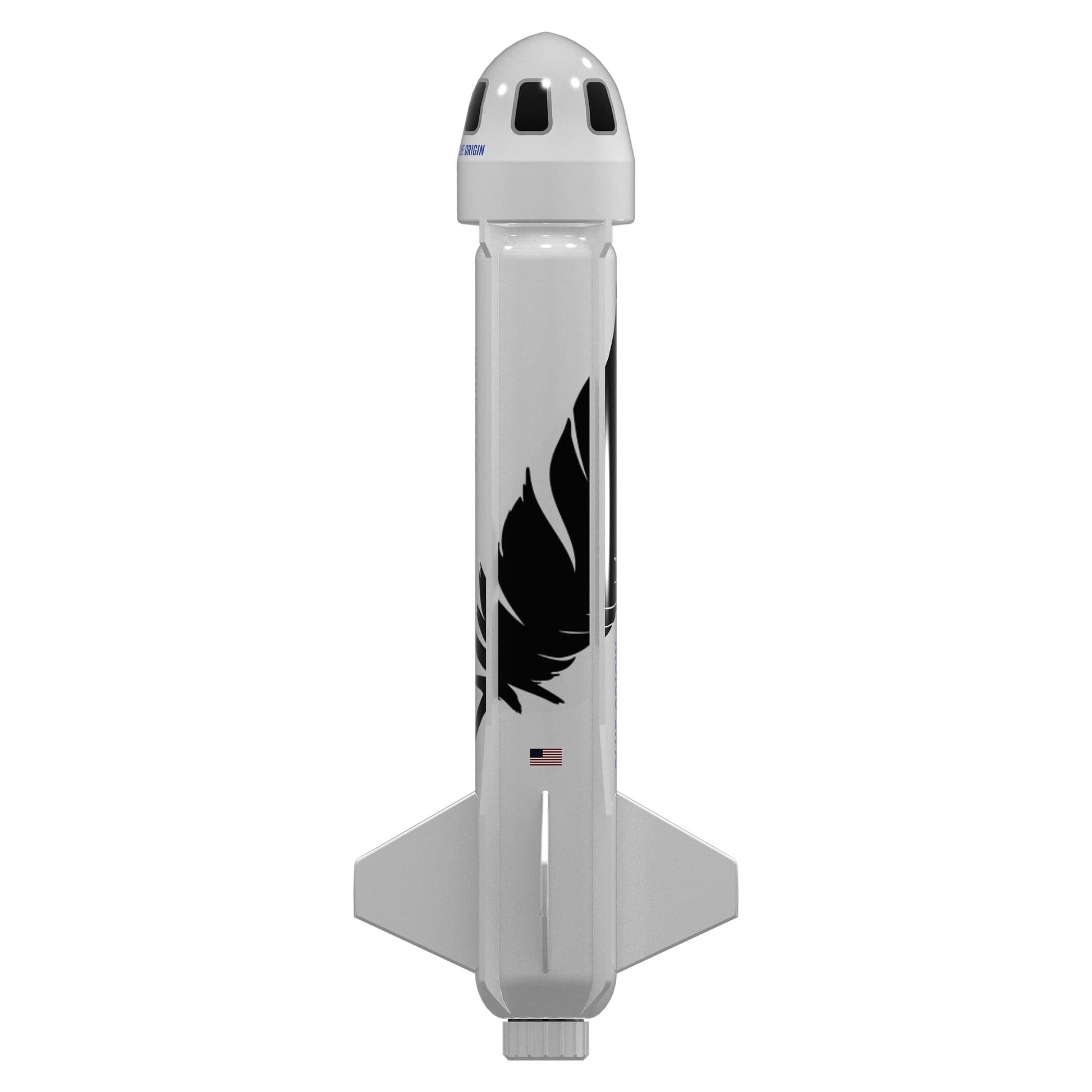 ESTES Blue Origin New Shepard Intermediate Rocket Kit (18mm Standard Engine)