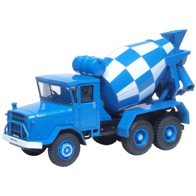 OXFORD 1/76 AEC 690 Concrete Mixer Blue