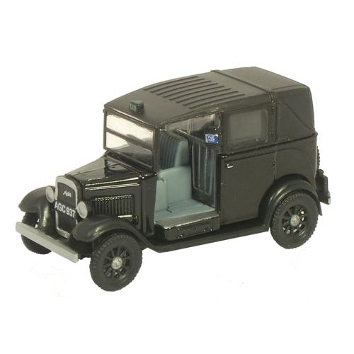 OXFORD 1/76 Austin Taxi Black