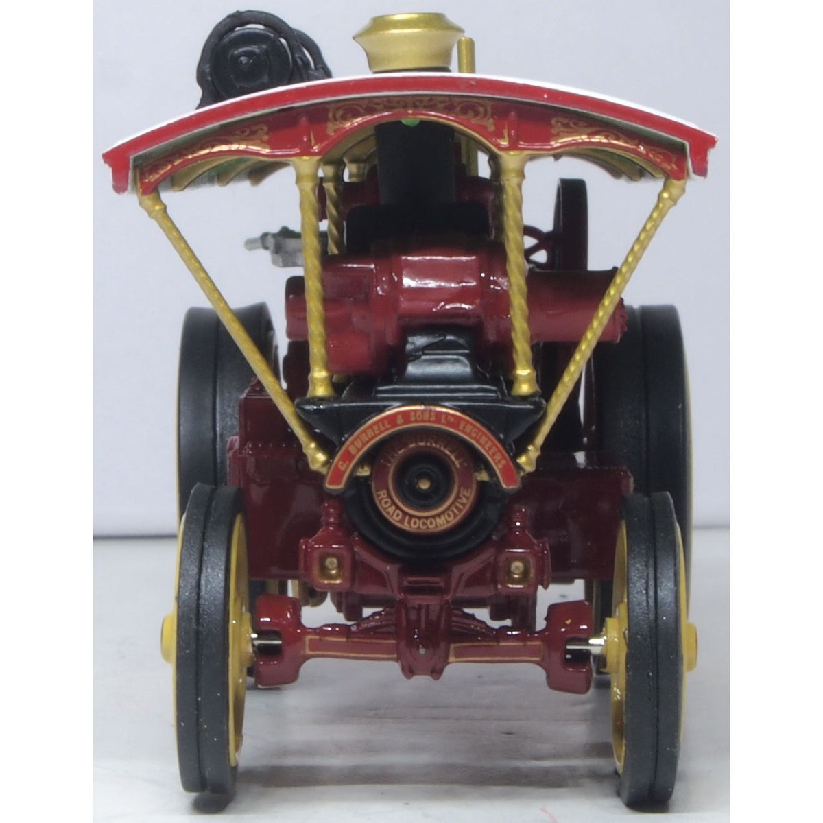OXFORD 1/76 Burrell Scenic Showmans Loco Winston Churchill