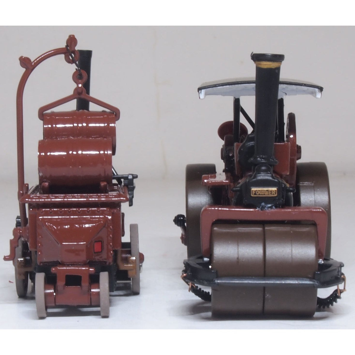 OXFORD 1/76 Fowler Steam Roller & Coleman Flapper Covenanter/Ayr County Council