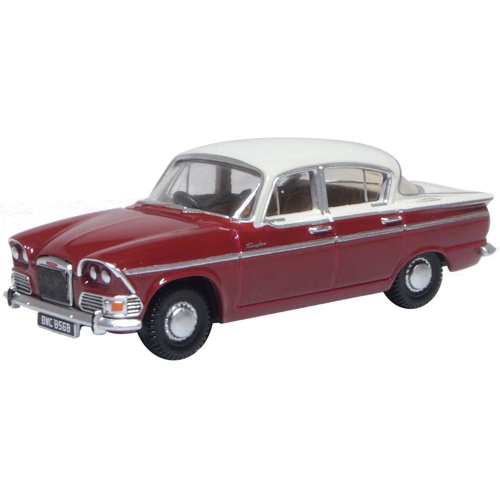 OXFORD 1/76 Humber Sceptre Mk1 Pippin Red/Pearl Grey