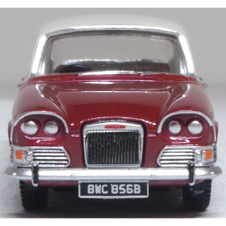 OXFORD 1/76 Humber Sceptre Mk1 Pippin Red/Pearl Grey