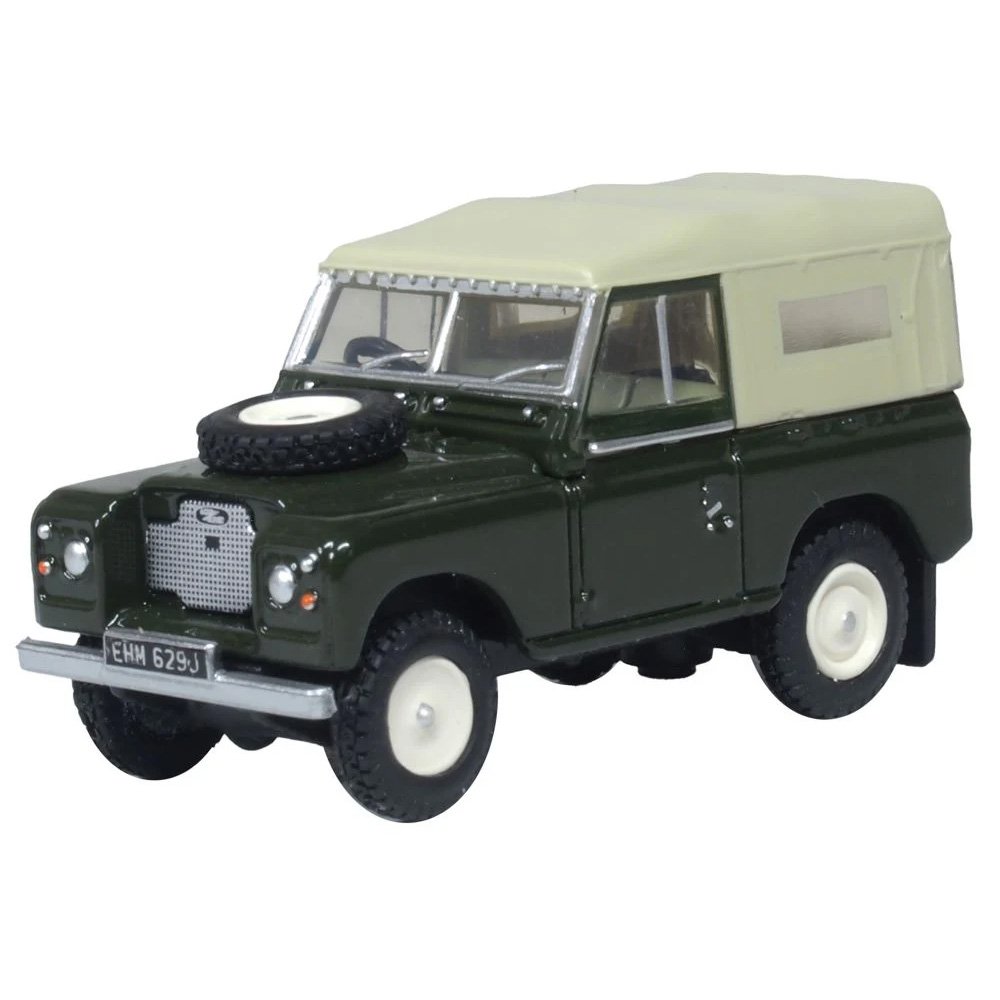 OXFORD LAND ROVER SERIES 2A SWB CANVAS -BRONZE/GREEN