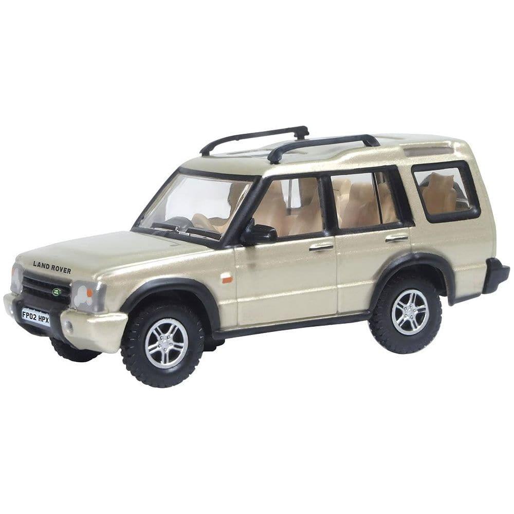 OXFORD 1/76 Land Rover Discovery 2 White Gold