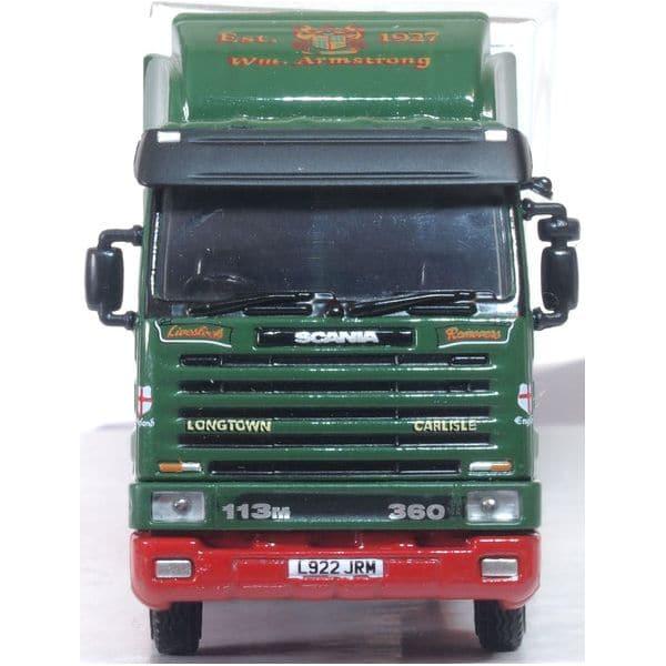 OXFORD 1/76 Scania 143 40ft Fridge Trailer William Armstrong