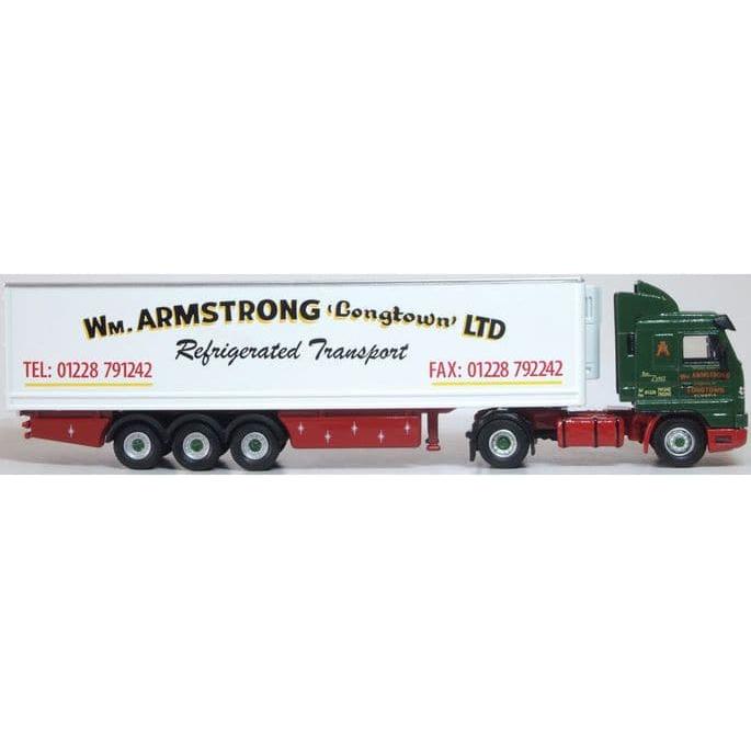 OXFORD 1/76 Scania 143 40ft Fridge Trailer William Armstrong