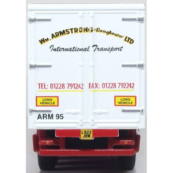 OXFORD 1/76 Scania 143 40ft Fridge Trailer William Armstrong