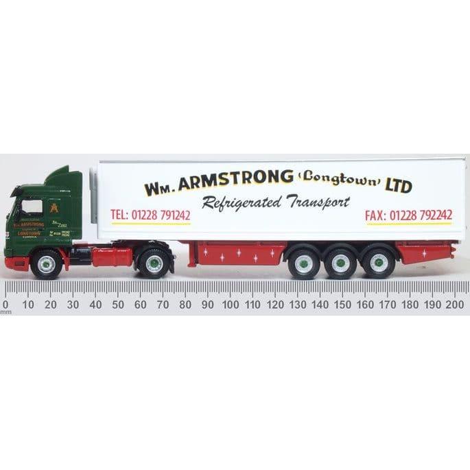 OXFORD 1/76 Scania 143 40ft Fridge Trailer William Armstrong