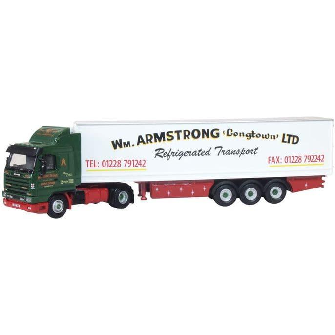 OXFORD 1/76 Scania 143 40ft Fridge Trailer William Armstrong